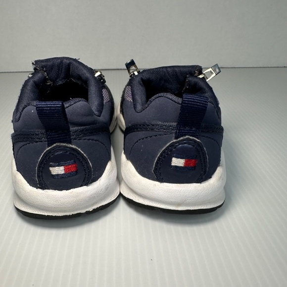Tommy Hilfiger Baby Boys Zip Sneakers Athletic Shoes 6 M - Picture 3 of 7